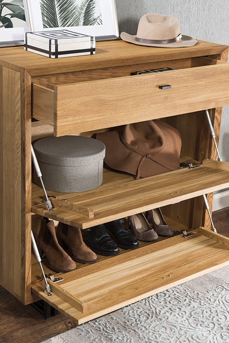 nowoczesne drewniane meble do przedpokoju