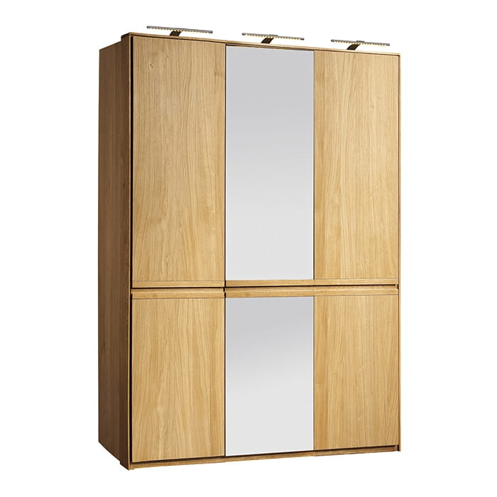 dębowa szafa trzydrzwiowa z kolekcji Altea