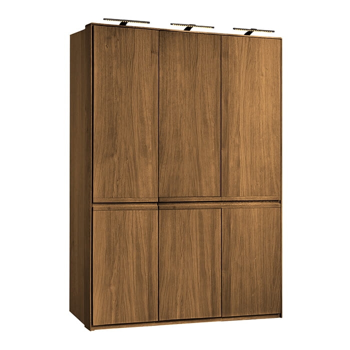 pełna szafa dębowa trzydrzwiowa z kolekcji Altea