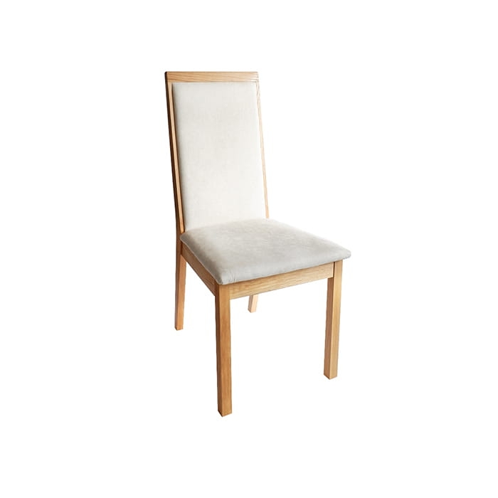 Krzesło Altea tapicerowane na siedzisku i oparciu