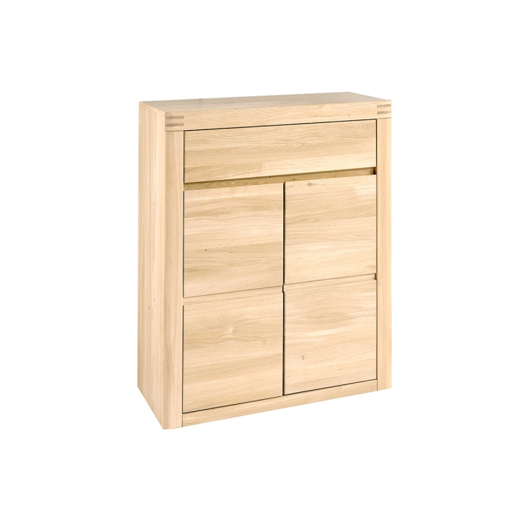 dębowa szafka na buty do przedpokoju Milo