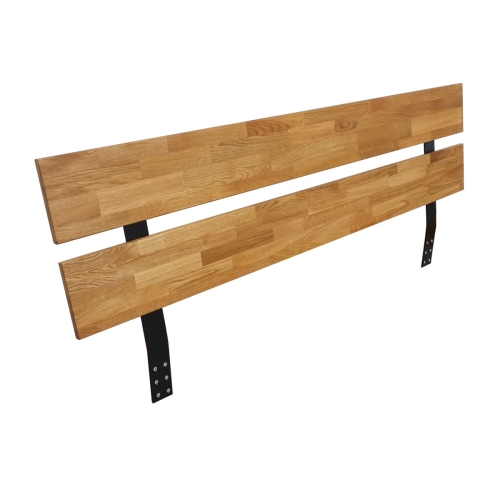 zagłówek dębowy do łóżka drewnianego style soolido